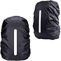 KATOOM 2PCS Funda Protectora para Mochila Cubierta Impermeable a Lluvia Tira Reflectante Seguridad-Viaje al Aire Libre…